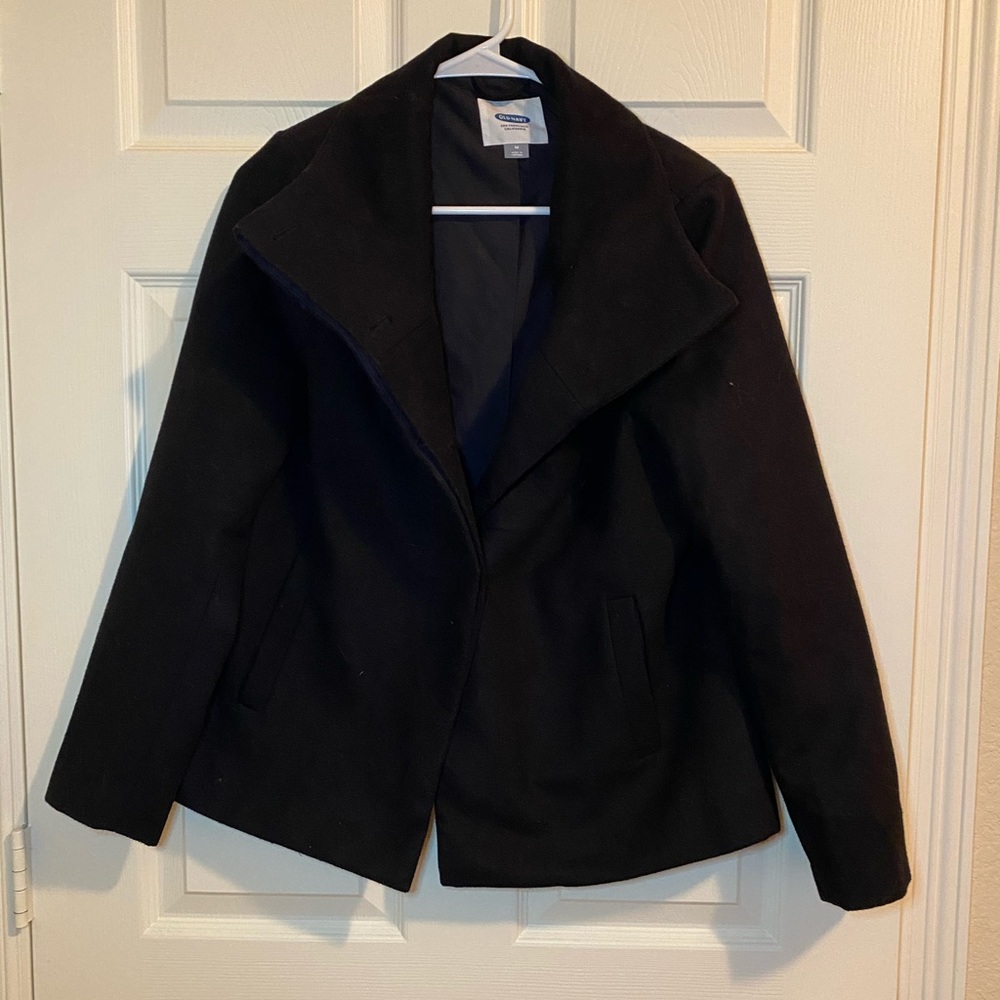All black coat